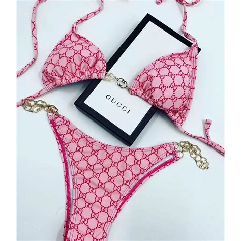 gucci swimwear for women|women gucci bikini.